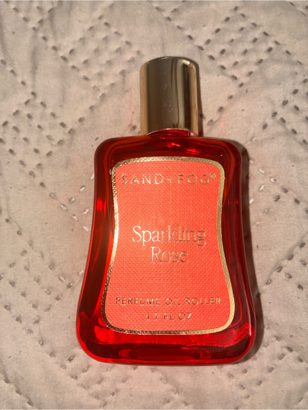 Sand and Fog Sparkling Rose rollerball